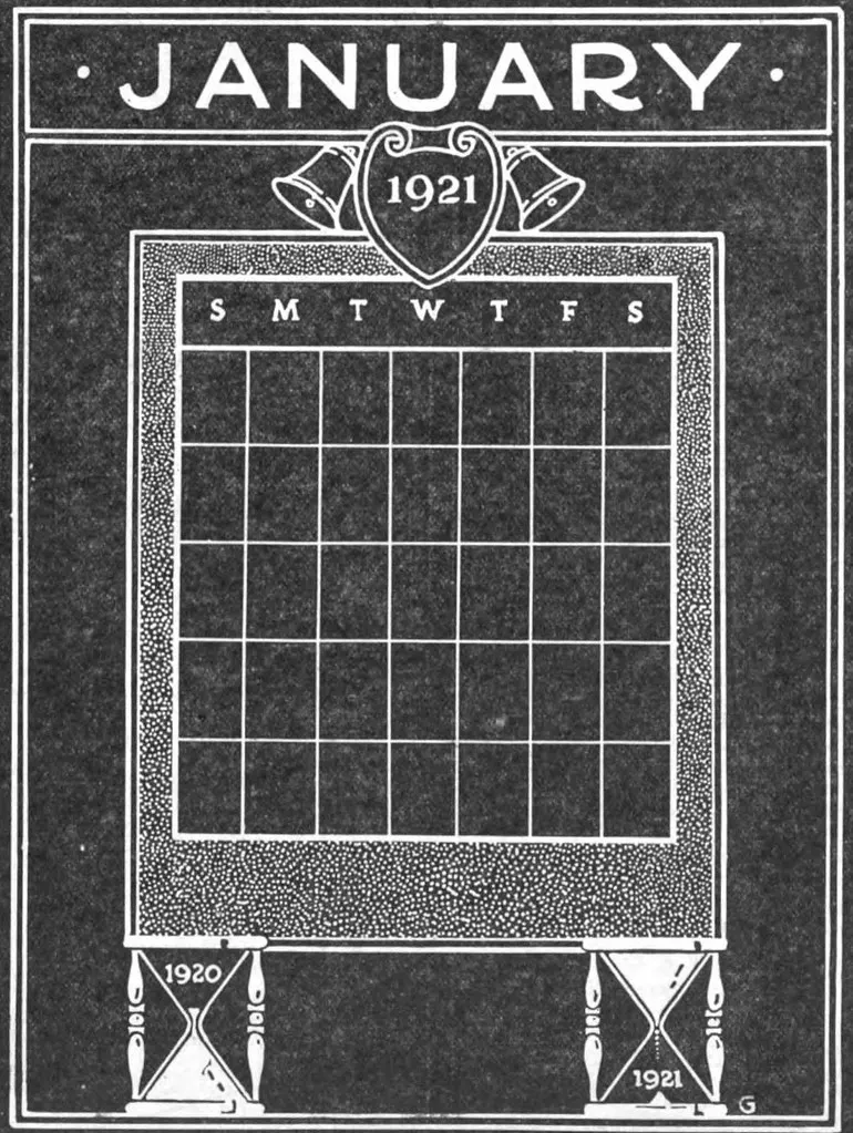 Calendario abierto para planificar límites de tiempo